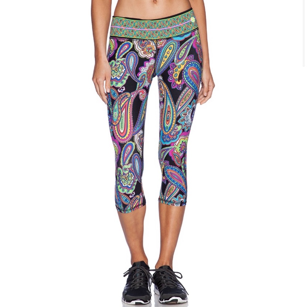 Casbah Crop Legging in Multi Trina Turk